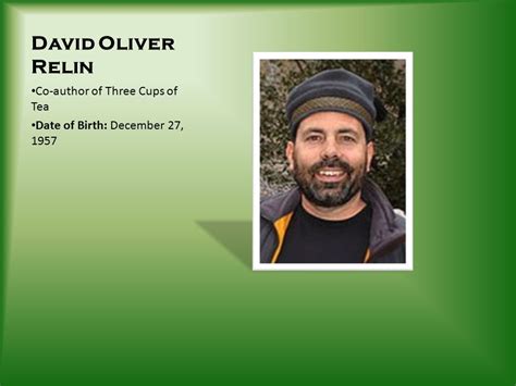 david oliver relin biography