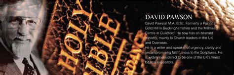 david pawson biography
