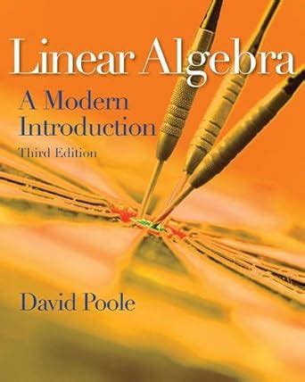 David Poole Linear Algebra Third Edition