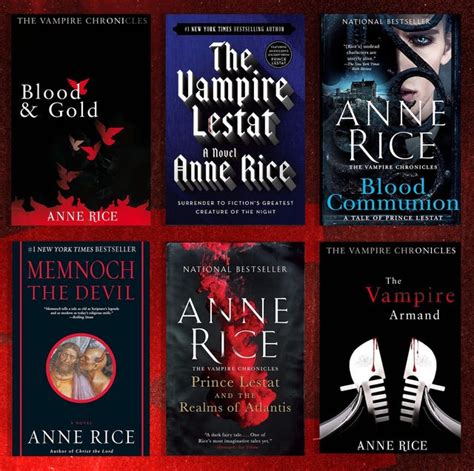 david talbot vampire chronicles in order