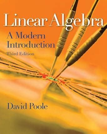 Download David Poole Linear Algebra 3Rd Edition 