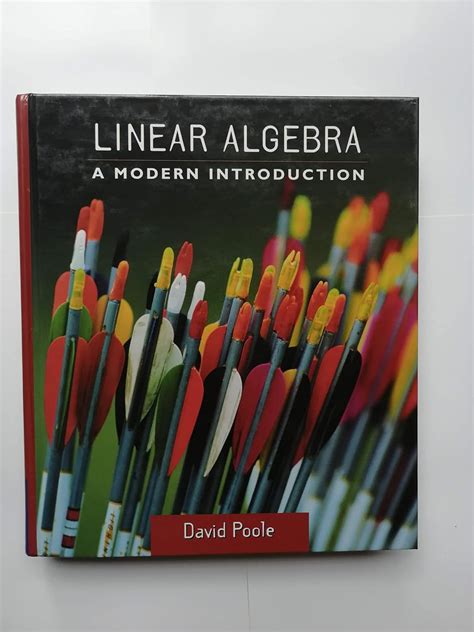 Read Online David Poole Linear Algebra A Modern Introduction 3Rd Edition Brooks Cole Cengage Learning 