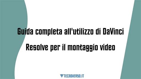 Download Davinci Resolve 11 Guida Alluso 