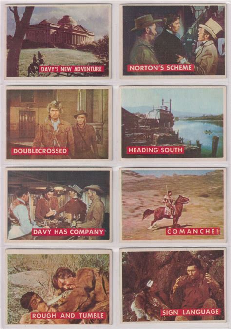 davy crockett card set for sale eBay