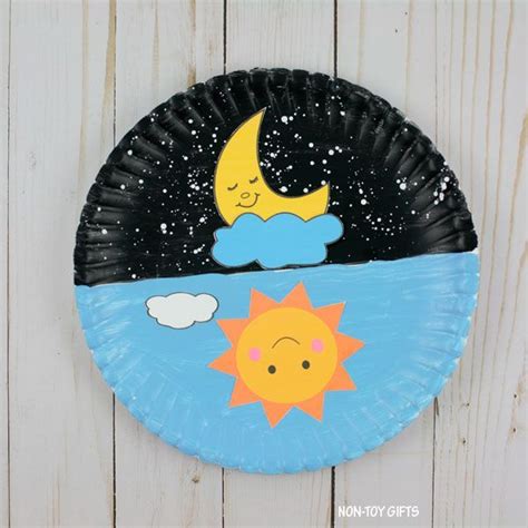 Day And Night Craft Idea For Kids Crafts Worksheet Day And Night Kindergarten - Worksheet Day And Night Kindergarten