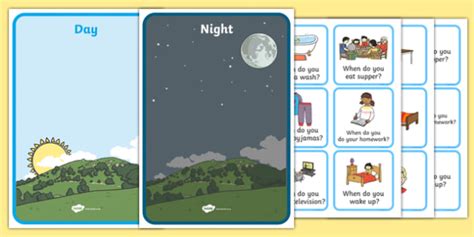 Day And Night Teacher Made Twinkl Day And Night Preschool - Day And Night Preschool