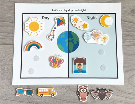 Day And Night Time Activities Eyfs Teaching Resource Day And Night Activities For Kindergarten - Day And Night Activities For Kindergarten