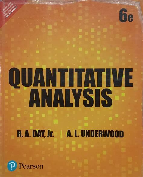 day and underwood quantitative analysis