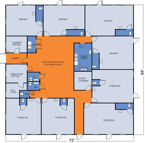 Daycare Floor Plans
