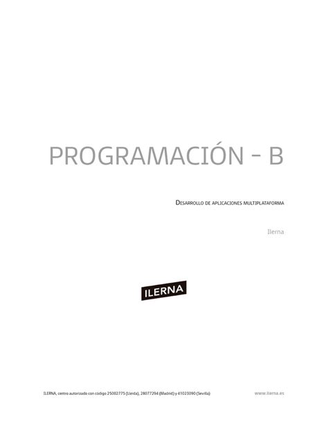 Daypo Programacion B Ilerna