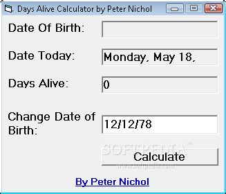 Days Alive Calculator   Days Alive Calculator Savvy Calculator - Days Alive Calculator
