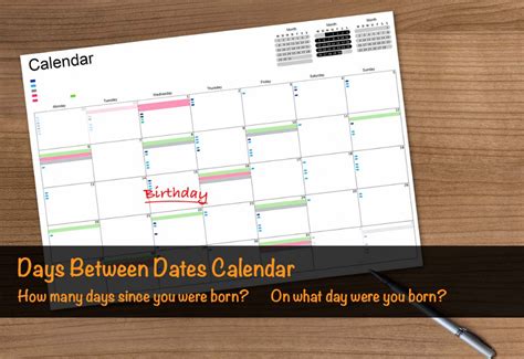 Days Between Dates Calendar 12 Com March April May June July - March April May June July