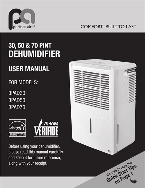 Read Online Dayton Dehumidifier User Guide 