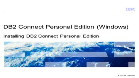 db2 connect personal edition v97