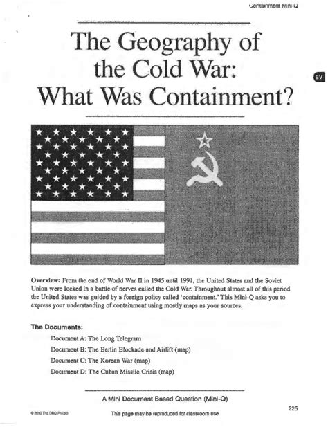 Dbq 13 The Cold War Begins Answers Pdf Download