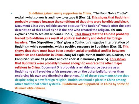 Read Online Dbq Buddhism In China Document Answers 