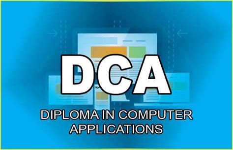 Dca Course Details