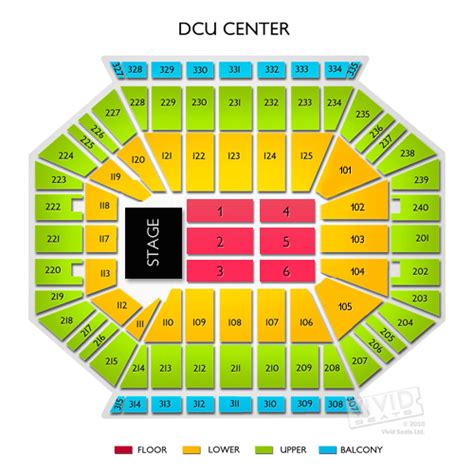 Dcu Seating Chart