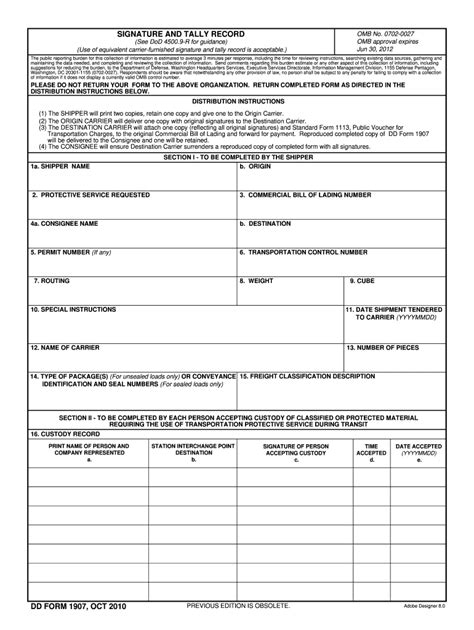 dd 1907 form