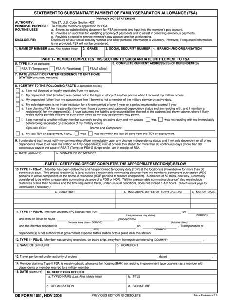 Dd Form 1561