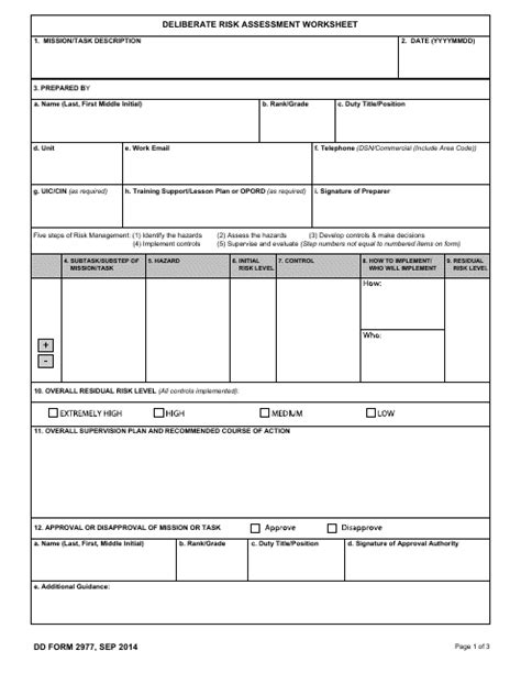 dd form 2977 army pubs