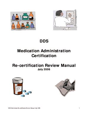 Dds Medication Certification Practice Test