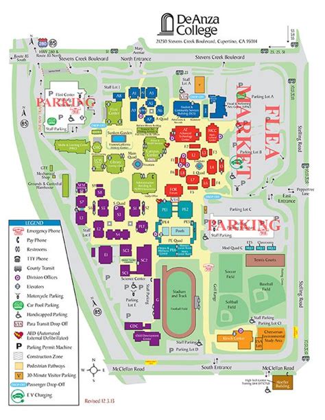 De Anza Map