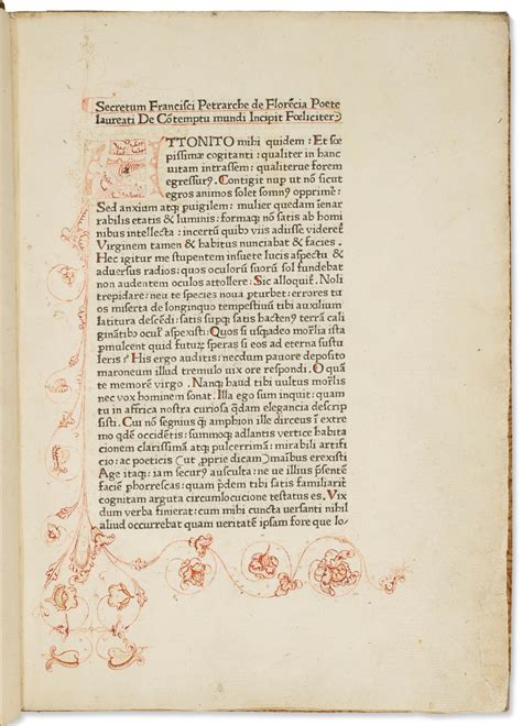 de contemptu mundi petrarch biography