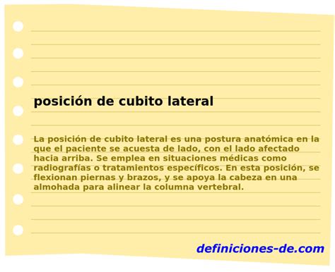 De Cubito Lateral