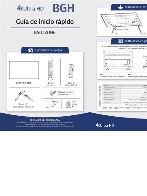 Read Online De Usuario Bgh 