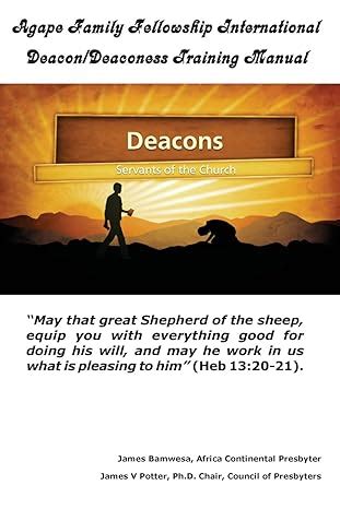 Deaconess Training Manual