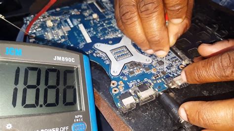 dead laptop motherboard testing