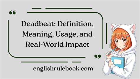 Deadbeat Meaning