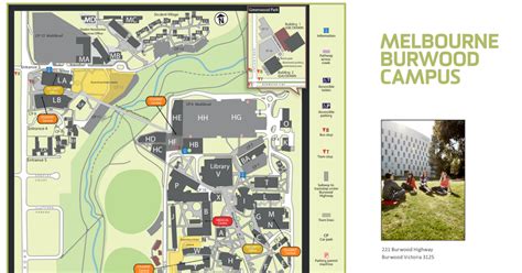 Deakin Burwood Map