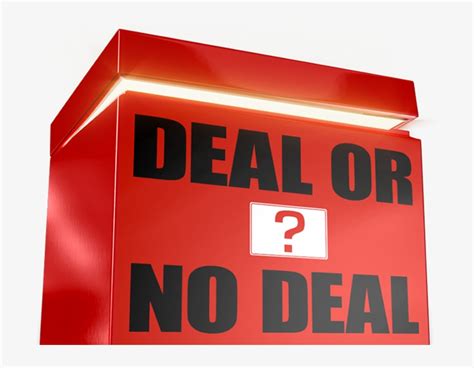 deal or no deal box