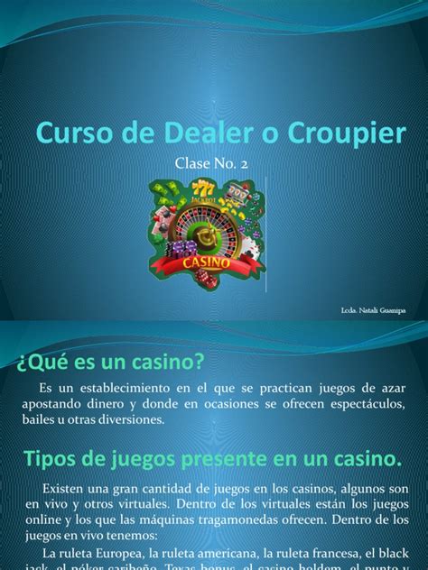 dealer casino curso kgfj france