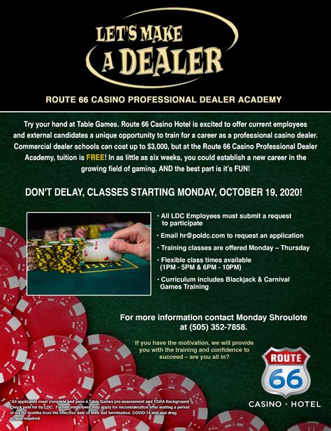 dealer casino hiring tonr