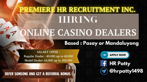 dealer casino hiring zjvf