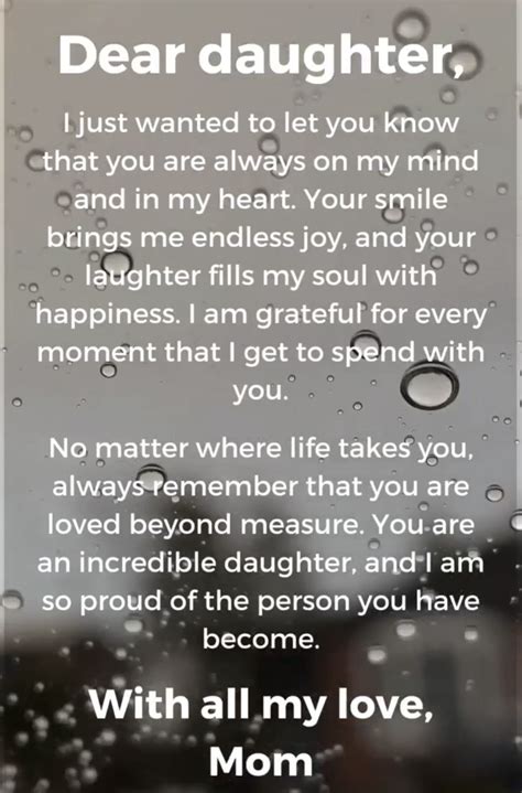 Dear Daughter
