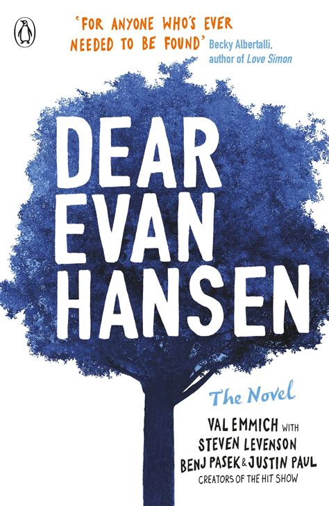 Dear Evan Hansen Book