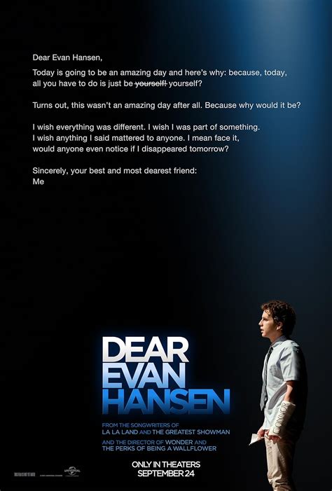 Dear Evan Hansen Plot