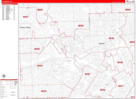 dearborn michigan zip code