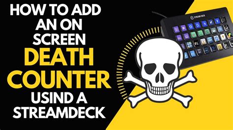 Death Counter With Streamdeck