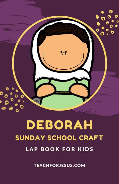 deborah sunday school lesson for kids