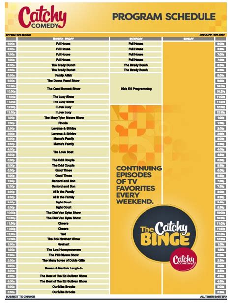 Decades Tv Schedule