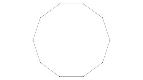 Decagon 8211 Rasterweb Drawing Of A Decagon - Drawing Of A Decagon