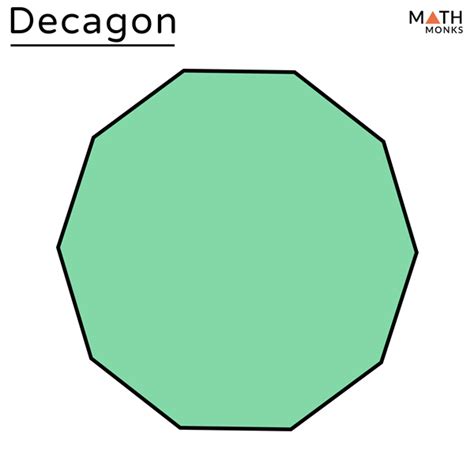 Decagon Math Word Definition Math Open Reference Drawing Of A Decagon - Drawing Of A Decagon
