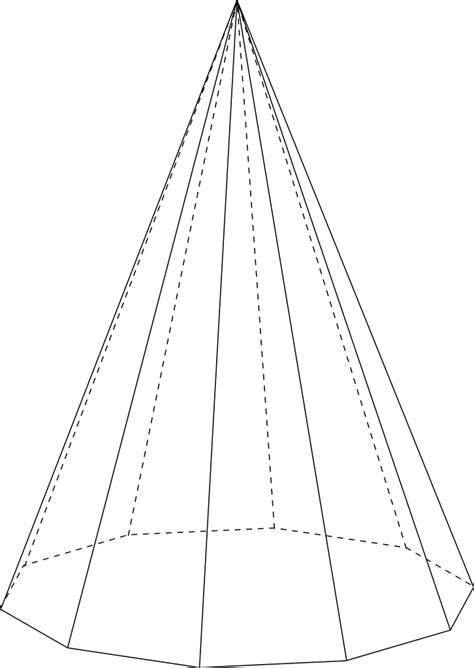 Decagonal Pyramid