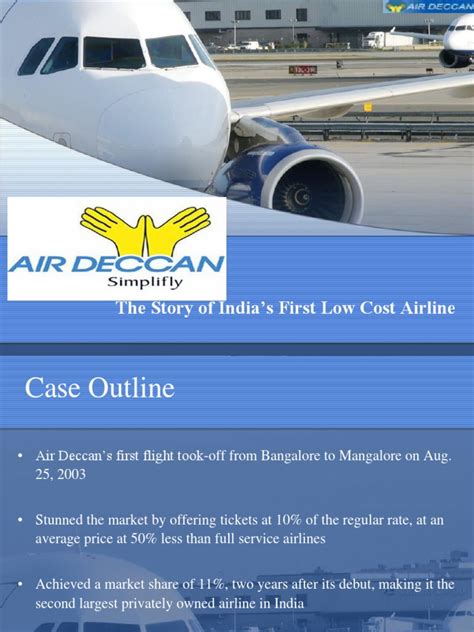 Deccan Airlines Cost