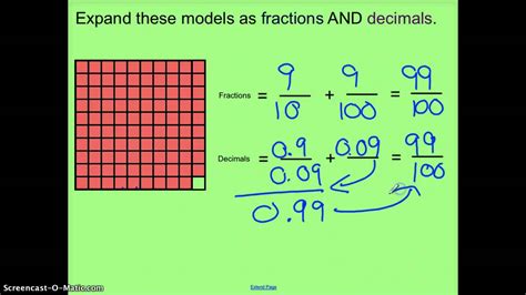 Decimal Fractions In Expanded Notation Youtube Expanded Notation With Fractions - Expanded Notation With Fractions